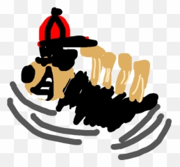 Whou0027s the Snapchat Hot Dog Dance Battling Draw - Illustration Emoji