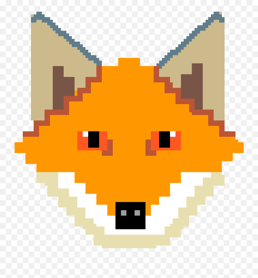 Pixilart - Planeta Pixel Art Minecraft Emoji,Fox Emoticon