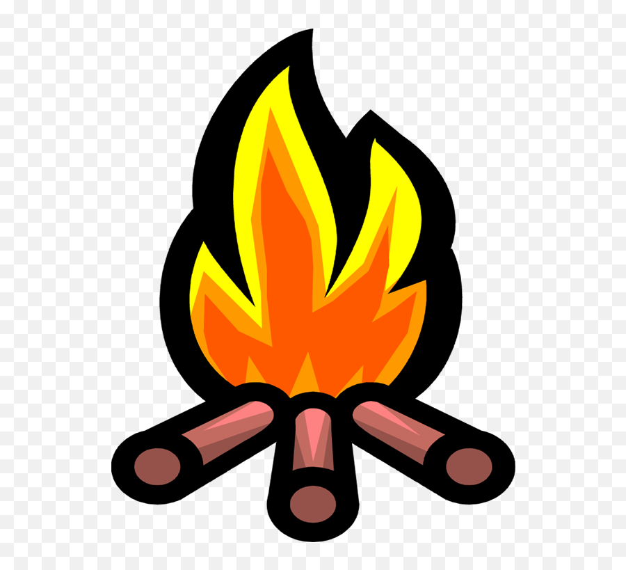 Clipart Fire Campfire Clipart Fire Campfire Transparent - Camp Fire Clipart Png Emoji,Fire Emojii