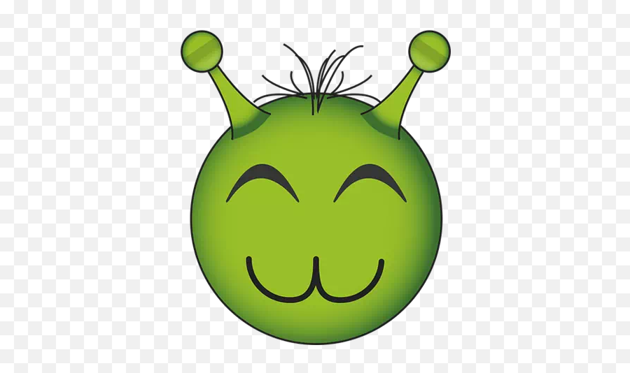 Emoji 1 - Transparent Alien Face,Emoji 112