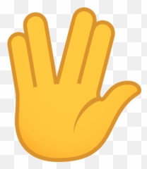 Emoji Vulcan hello copypaste wpRock - Salute Png