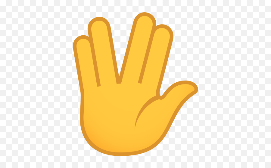 Emoji Vulcan Hello Copypaste Wprock - Vulcan Salute Emoji Png,Nailpolish Emoji