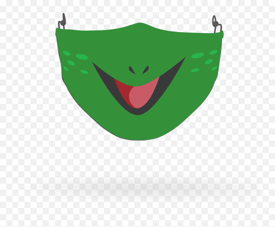 Kids Frog Face Covering Print - Happy Emoji,Frog Face Emoji