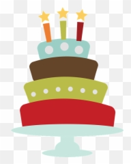 Birthday Cake Clip - Birthday Cake Graphic Emoji,Facebook Cake Emoji