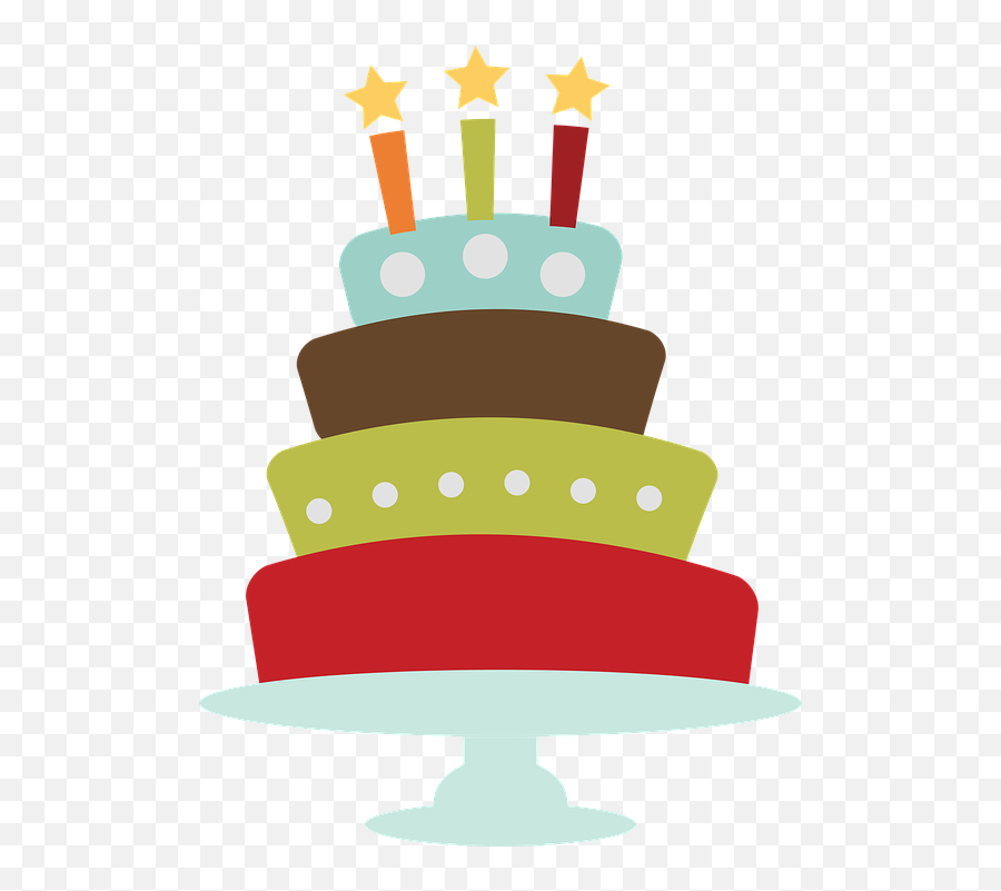 Birthday Cake Clip - Birthday Cake Graphic Emoji,Facebook Cake Emoji