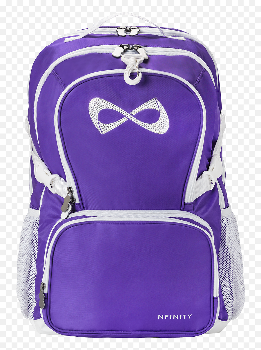 Melissa Vazquez - Purple Nfinity Cheer Backpacks Emoji,Purple Emoji Backpack