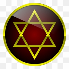 Solomon Hexagram Symbol - David Of Star Emoji,Star Emotion