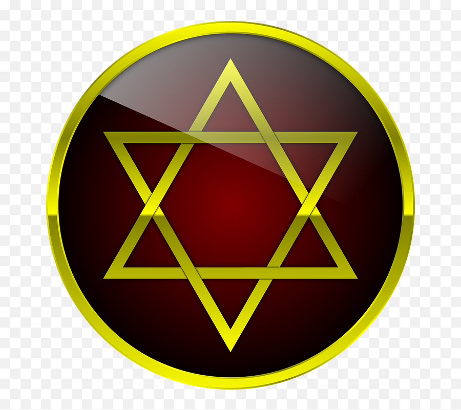 Solomon Hexagram Symbol - David Of Star Emoji,Star Emotion