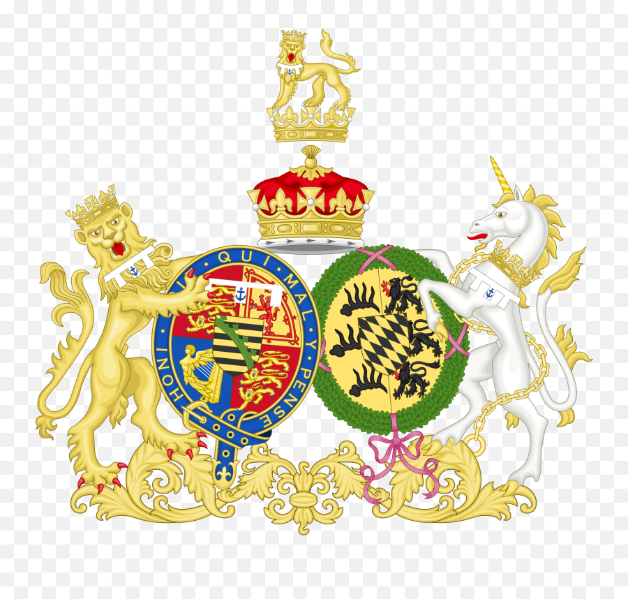 Wedding Of Prince George Duke Of York And Princess Mary Of - Coat Of Arms Duchess Of Cambridge Emoji,Dying Rose Emoji