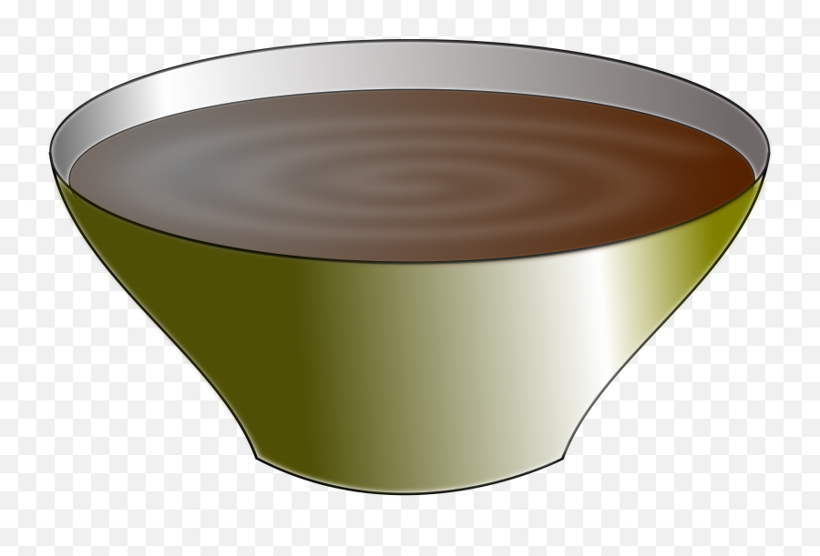 Bowl With Soup Vector Clipart Image - Bowl Of Chocolate Clipart Emoji,Hot Pepper Emoji