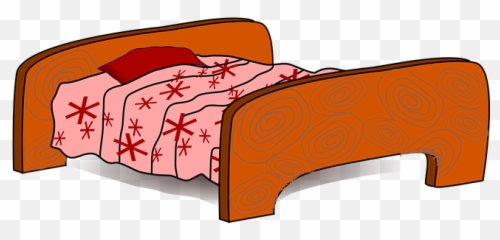 Free Asleep Sleep Vectors - Bed Clip Art Emoji