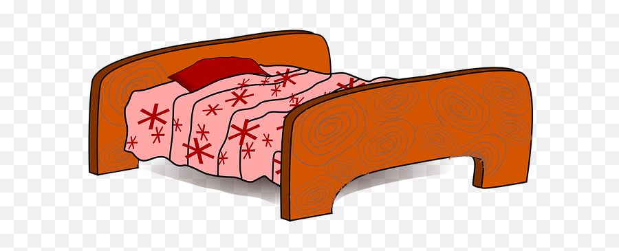Free Asleep Sleep Vectors - Bed Clip Art Emoji,Emoji Bed