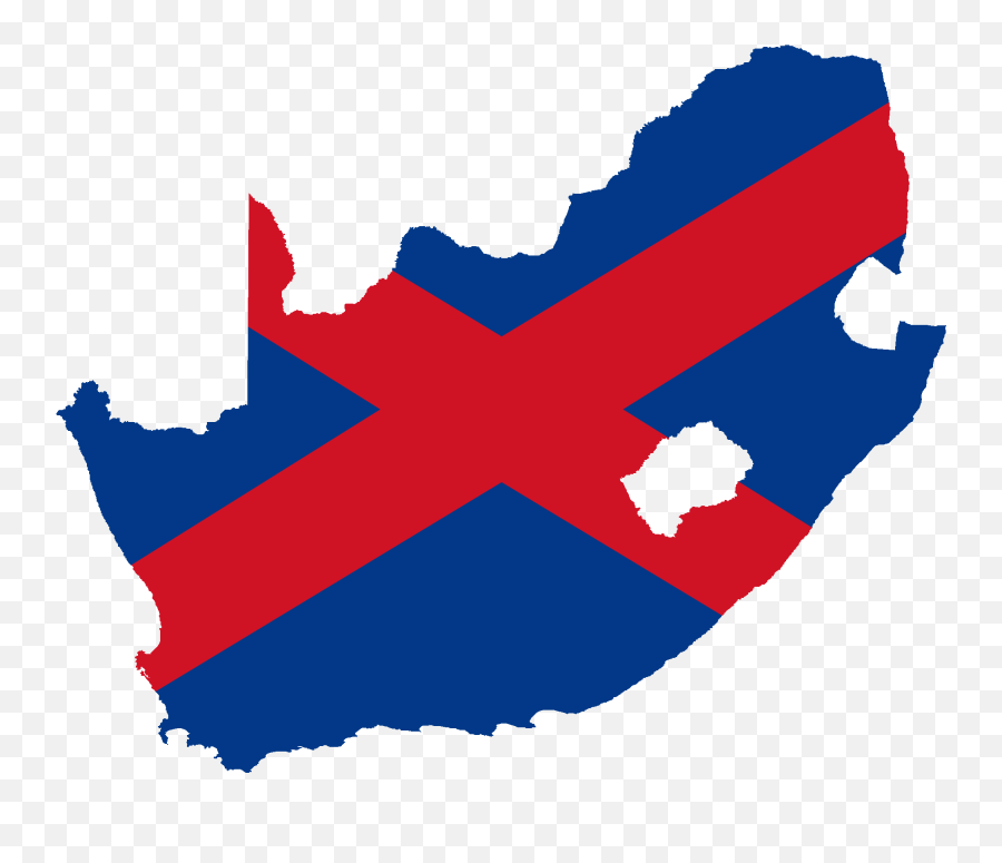 Flag Map Of South Africa - Vector South Africa Map Png Emoji,African Flag Emoji