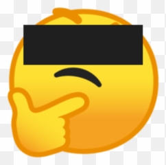 Thinking - Thinking Emoji,Video Game Emoji
