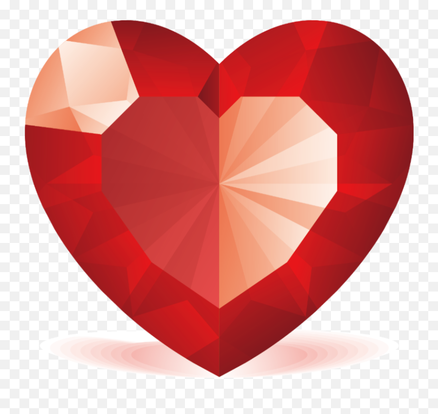 Mq Red Diamond Diamonds Heart - Heart Emoji,Red Diamond Emoji