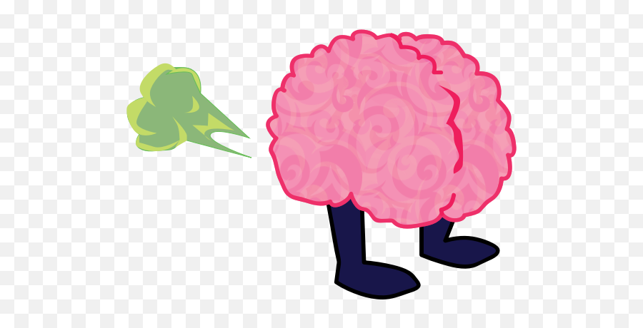 Brain Fart - Brain Fart Image Transparent Emoji,Walking Dead Emoji Download
