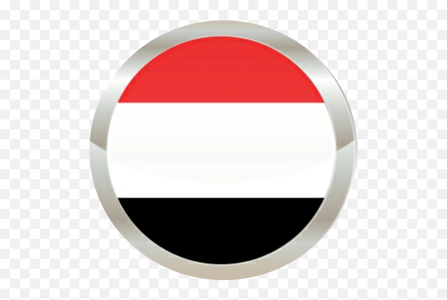 The Newest Yemen - Circle Emoji,Yemen Flag Emoji