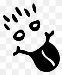 Silly Face With Tongue Out - Silly Symbols Emoji,Dragon Emoji