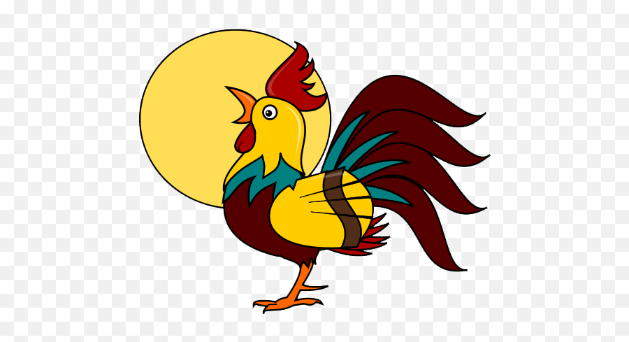 Rooster Free To Use Clipart 2 - Free Clipart Rooster Emoji,Rooster Emoji