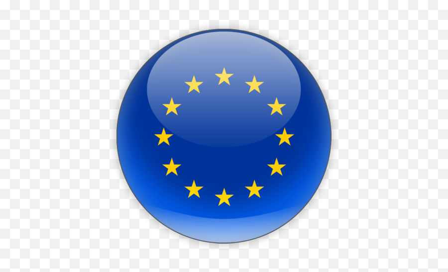 Drapeau Rond Europe Png Clipart - European Union Flag Emoji,Europe Emoji