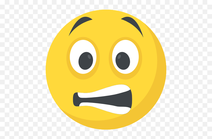 Scared - Icone Assustado Png Emoji,Scared Emoji Png