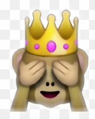 Baby Cute Cool Emoji Emojis Emoticon Emoticons Monkey - See No Evil Background