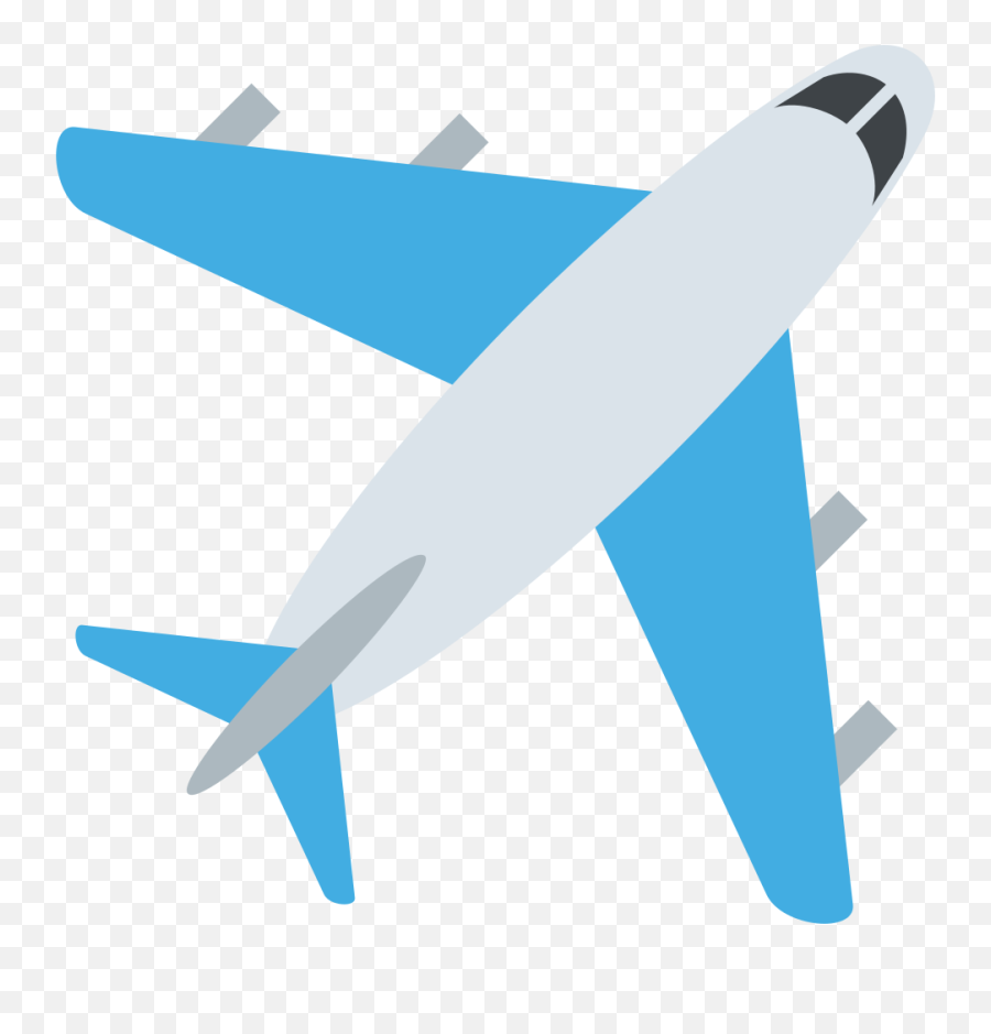 Emojione 2708 - Transparent Background Airplane Emoji Png,Cookie Emoji