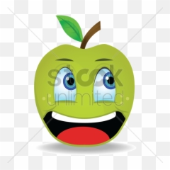 Emoticon Surprised Vector Image - Cartoon Emoji