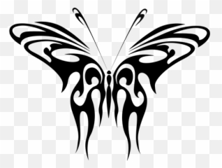 Butterfly Line Art Vector Drawing - Butterfly Sketch Emoji,Butterfly Emoji Apple