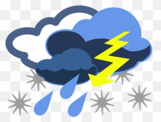 Free Storm Rain Vectors - Stormy Weather Clip Art Emoji,Thunder Cloud Emoji