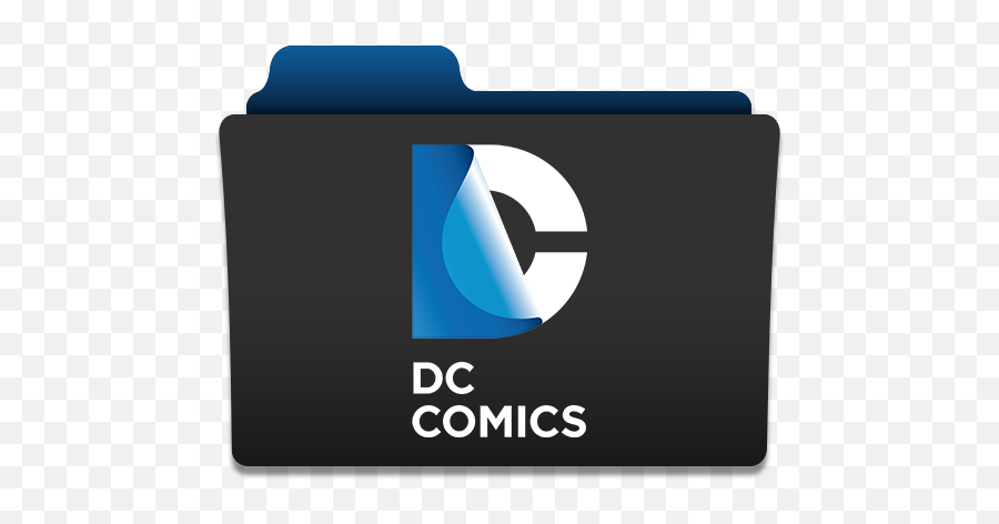 Dc Comics Icon Comic Publisher Folder Iconset Dominicanjoker - Dc Comics Logo 2012 Emoji,Comic Book Emoji