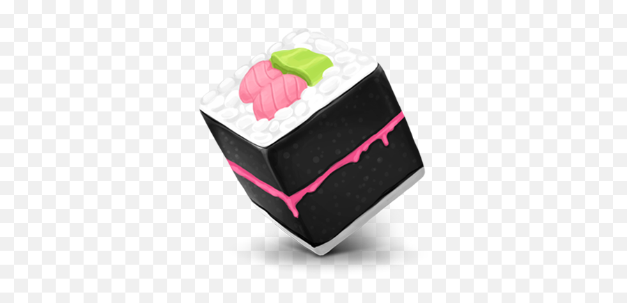 Box 24 Sushi Icon Cubes Art Iconset Klukeart - Food Emoji,Sushi Emoji Png