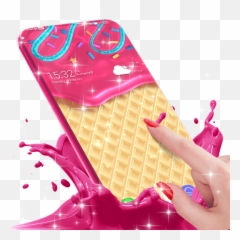 Waffle Live Wallpaper u0026 Animated Keyboard - Apps on Google Play Chocolate Milk Splash Emoji