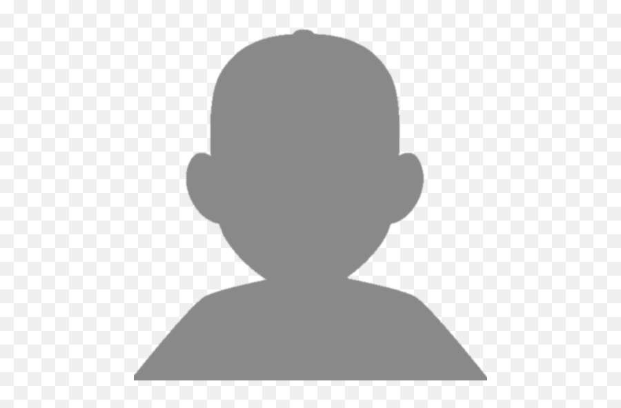 Forbidden Emoji - Silhouette,Boy Microphone Baby Emoji