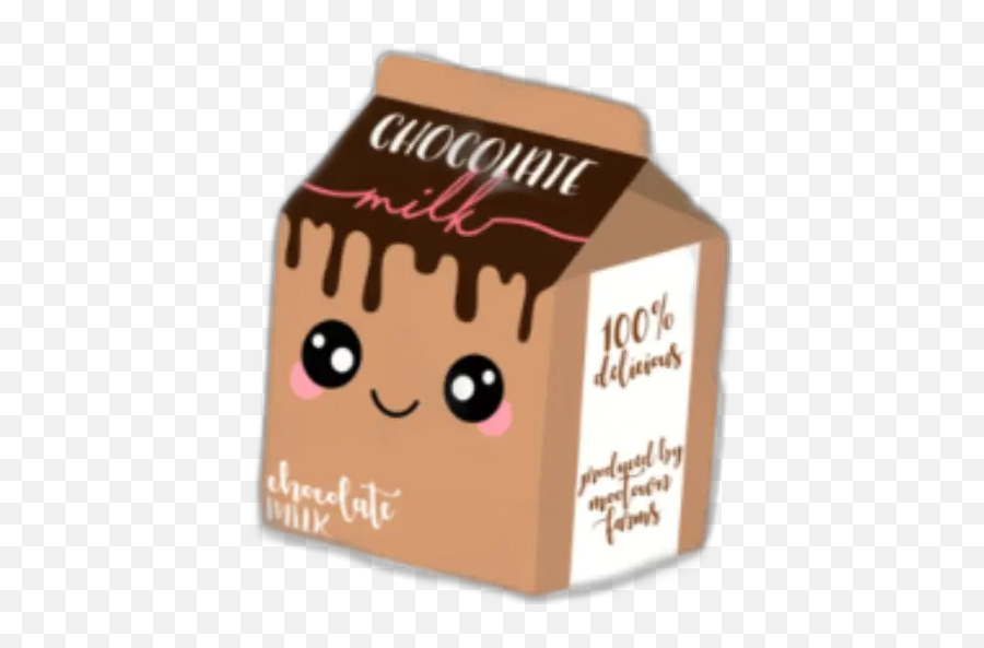 Foods - Stickers For Whatsapp Carton Chocolate Milk Png Emoji,Milk Carton Emoji