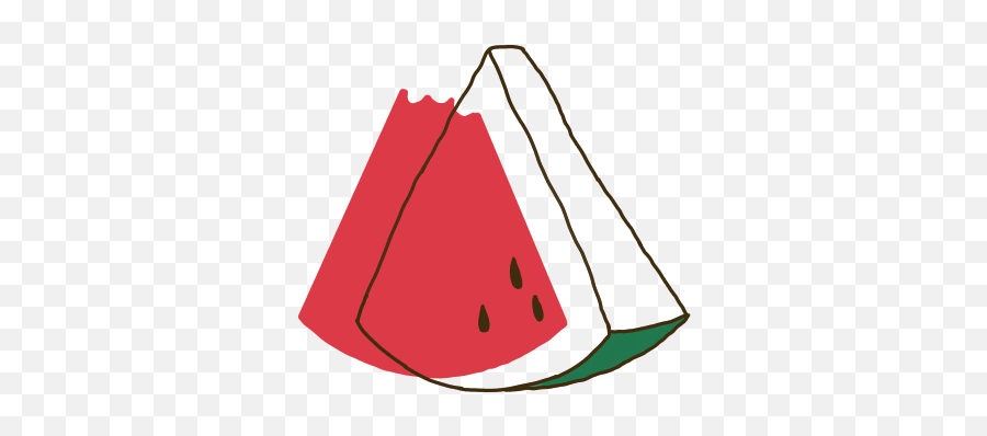 Orange Sticker Emoji Peach Watermelon Freetoedit - Fruit,Red Triangle Emoji