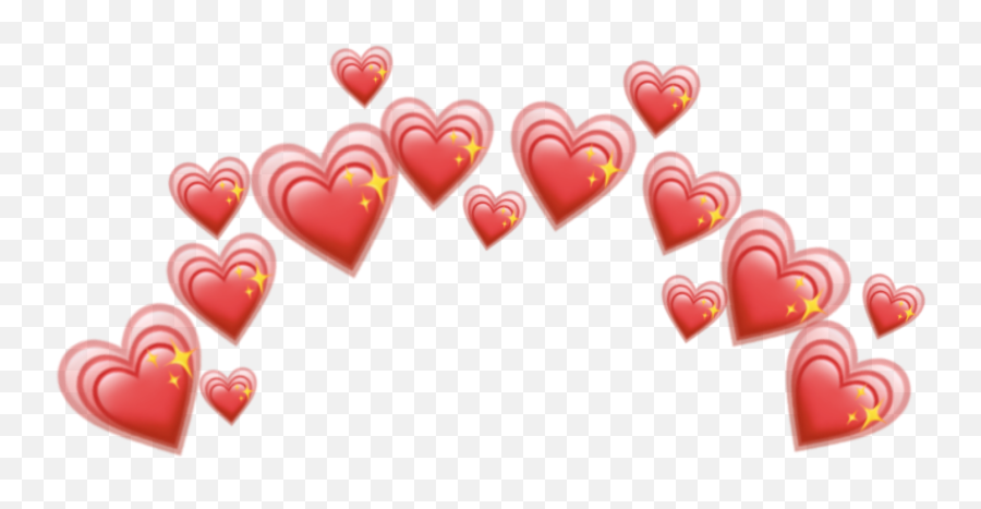 Heart Hearts Tumblr Crown Sinemyildiz Stickers Emoji - Png Heart,Void Emoji