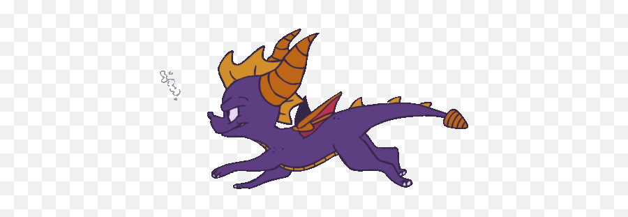 Top Spyro Dragon Stickers For Android - Spyro Run Cycle Emoji,Dragon Emoji