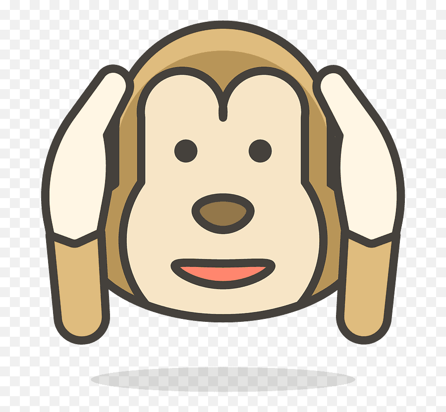 Hear - Monos Icono Png Emoji,Hear Emoji