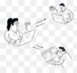 Online Meeting Free Web Conferencing Software - Zoho Cartoon Drawing For Emoji