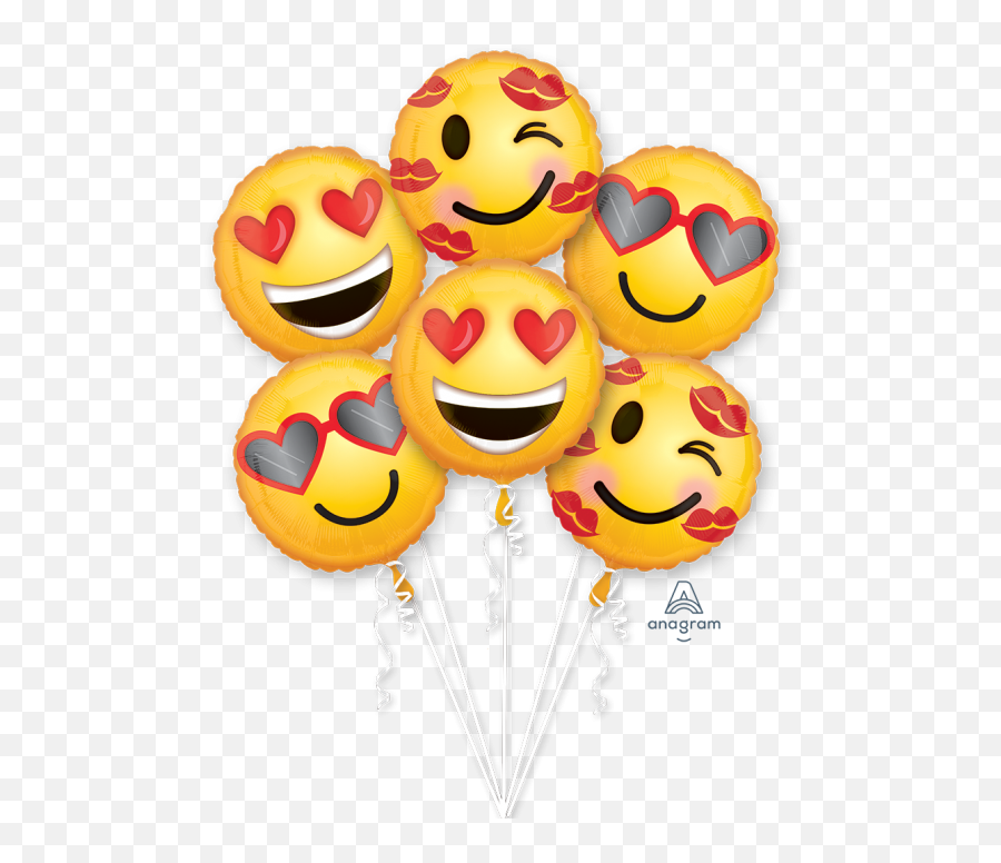 Emoji Love Bouquet - Emoticon Love,Beach Emoji