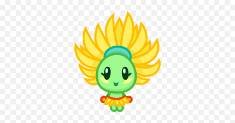 Pipa The Smiley Sunflower - Smiley Sunflower Moshi Monsters Pipa Emoji,Sunflower Emoji Png