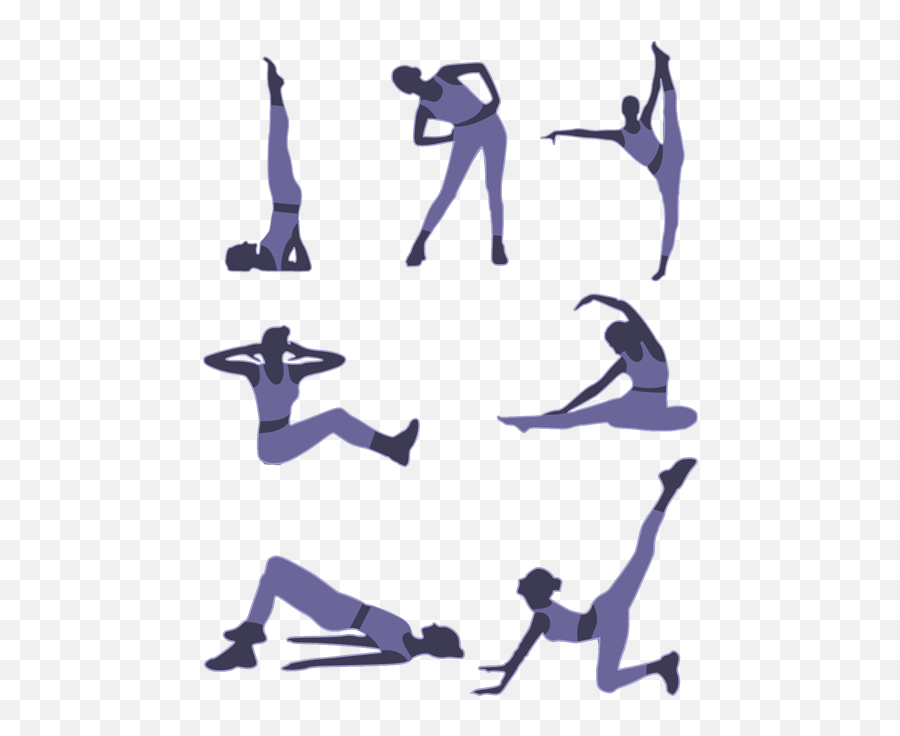 Fitness Clipart Aerobic Dance Fitness Aerobic Dance - Pilates Lines Emoji,Pole Dancing Emoji