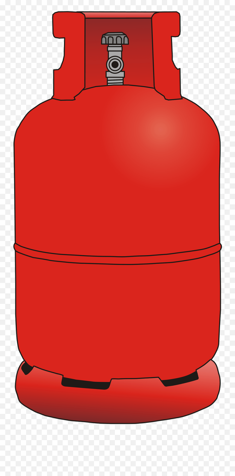 Gas Bottle 12 Kg Clipart - Gas Cylinder Clipart Emoji,Gas Tank Emoji