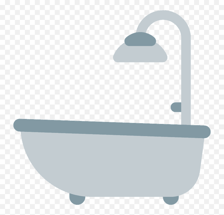 Bathtub Emoji Clipart - Empty,Wastebasket Emoji