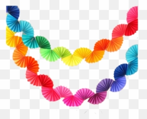 Bunting Banners Party Streamers Sticker - Paper Craft Birthday Decoration Ideas Emoji