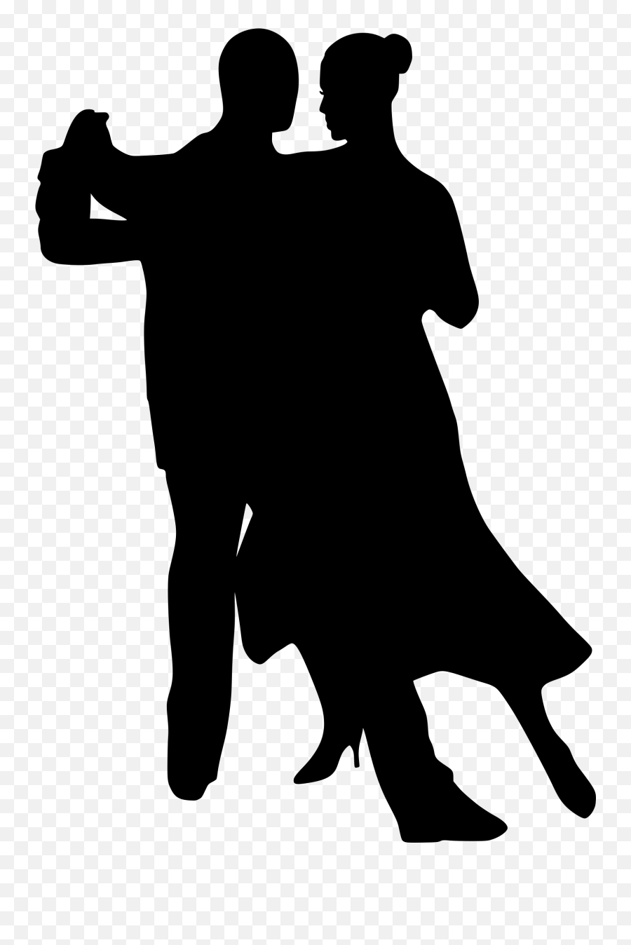 Dance Silhouette Clip Art - Embracing Couple Png Download Transparent Background Png Clipart Dancing Silhouette Couple Emoji,Couple Dancing Emoji