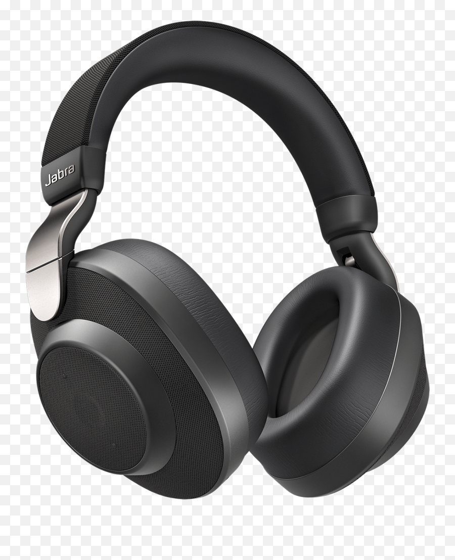 Wireless Noise Cancelling Headphones - Jabra Elite 85h Titanium Black Emoji,Headset Emoji