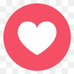 Download Reaction Love Media Facebook Social Emoji Hq Png - Reactions