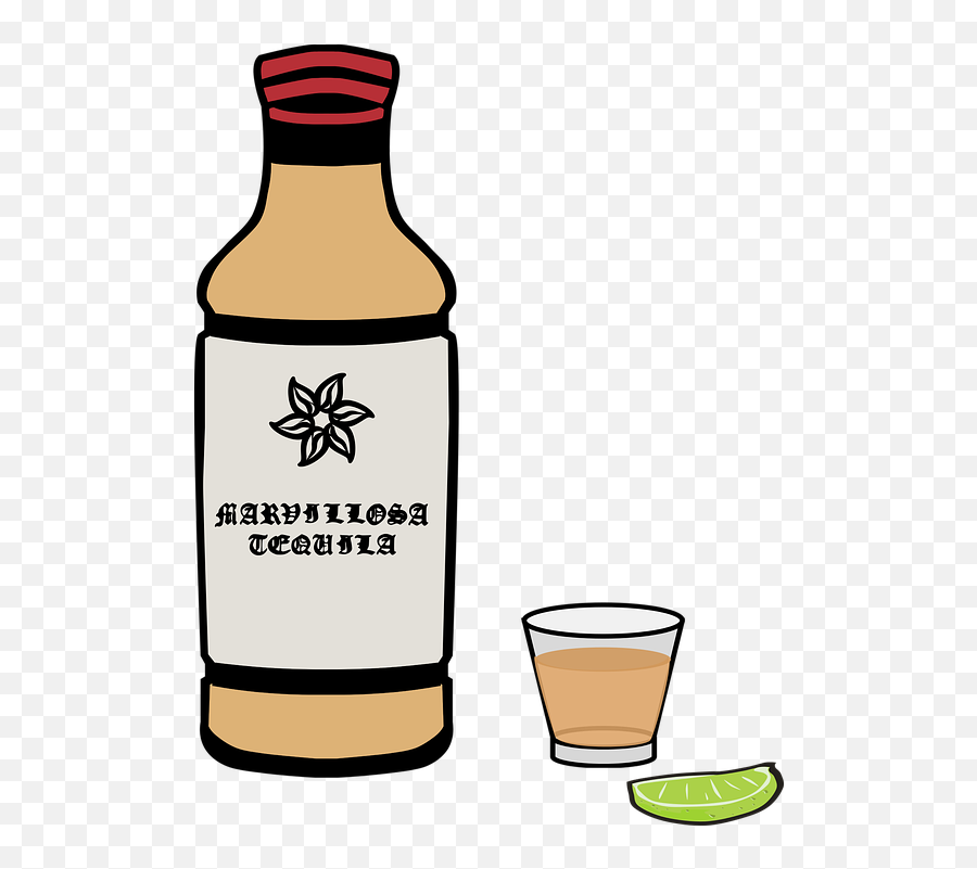 Alcohol Booze Bottle - Tequila Emoji,Shot Glass Emoji
